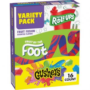 Fruit Flavored Variety Snacks - 16ct