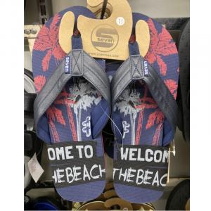 Surf Seven Mens Better Flip Flop Beach Navy