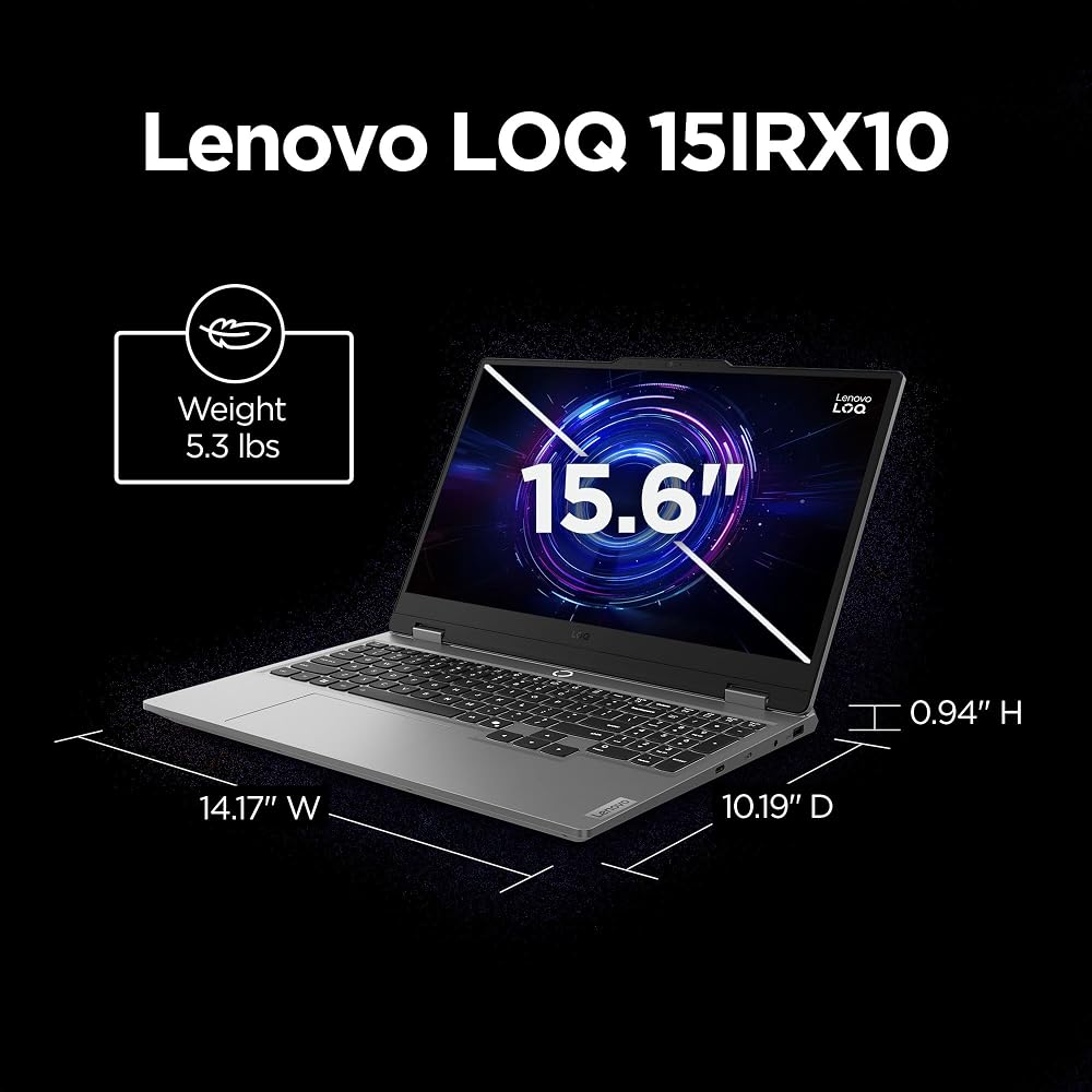 Lenovo Legion LOQ AI-Powered Gaming Laptop  - Intel Core i7-13650HX - Image 7