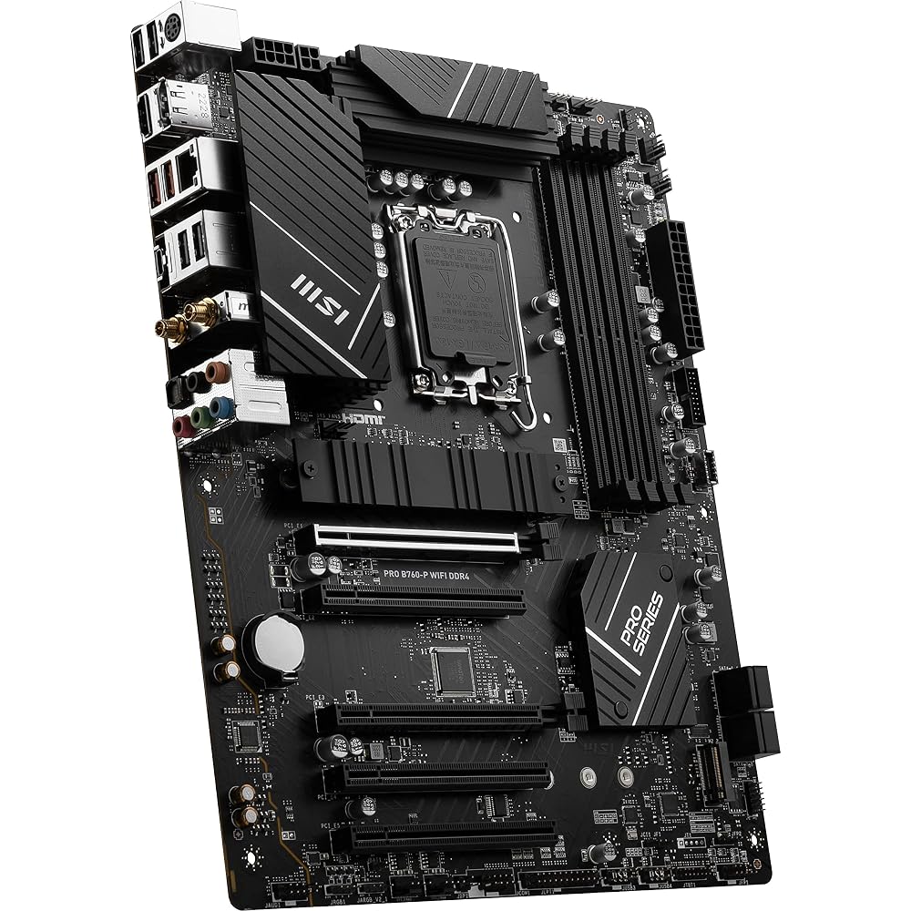 MSI PRO B760-P WiFi DDR4 ProSeries Motherboard - Image 4