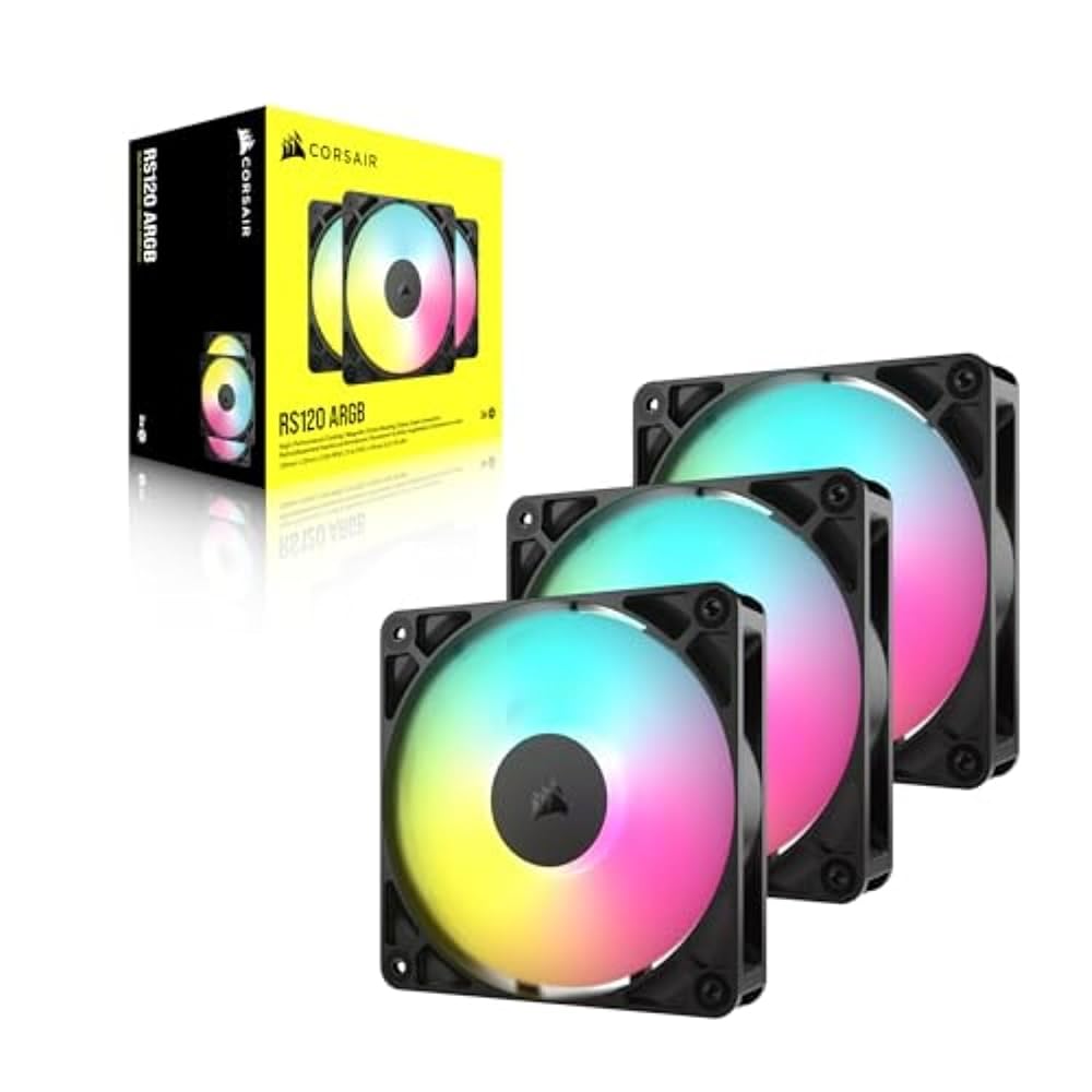 CORSAIR RS120 ARGB 120mm PWM Fans - Image 8