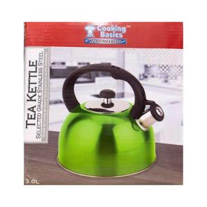 Cooking Basics Premium Tea Kettle 3.0 liters