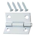 Everbilt 1-1/2 in. Narrow Utility Hinge (2-Pack) Zinc-Plated