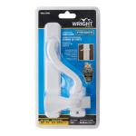 Wright Products Bayfield Surface Lever Mount Latch for Screen and Storm Doors, White