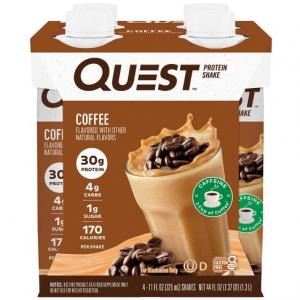 Quest Nutrition Ready To Drink Protein Shake - Coffee - 4ct