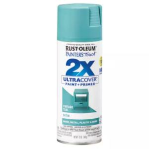 Rust-Oleum Painter's Touch 2X - 12 oz. Satin Vintage Teal General Purpose Spray Paint