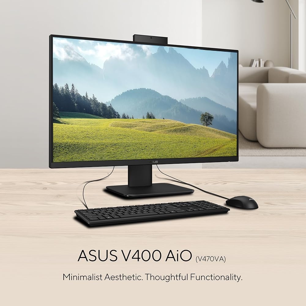 ASUS V470 All-in-One, 27” FHD Anti-Glare Touch Display, 16GB DDR5 RAM, 1TB SSD, Intel Core i5-13420H Processor - Image 2