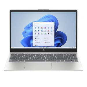 HP 15.6" FHD Laptop, Intel Core i5-1235U, 8GB RAM, 512GB SSD, Natural Silver (15-fd0999nr)
