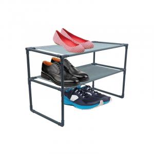 9 Pairs 3-Tier Shoe Rack Organizer