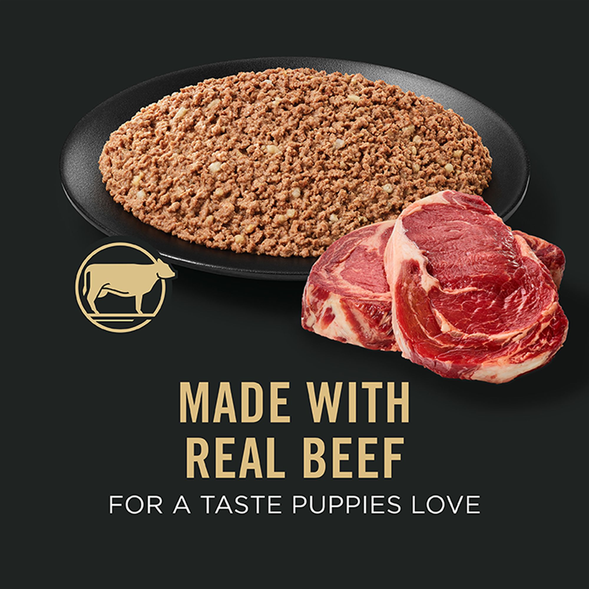 Purina Pro Plan Sport High Protein Puppy Wet Dog Food - Beef & Rice, - Image 4