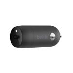 Belkin USB-C Fast Car Charger 20W-Black (iPhone Fast Charger Compatible with iPhone 12 Pro Max/12/12 Pro/ 12 Mini, Samsung Galaxy S20, S20+, S20 Ultra, Note20, Google Pixel and More) (CCA003b