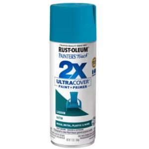 Rust-Oleum Painter's Touch 2X - 12 oz. Satin Lagoon General Purpose Spray Paint