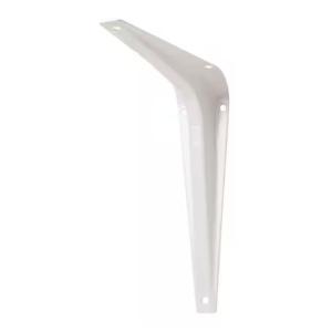 Everbilt 8 in. x 10 in. Shelf Bracket White