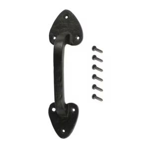 Everbilt 7-1/2 in. Black Heavy-Duty Gate Pull