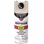 Rust-Oleum Stops Rust - 12 oz. Custom Spray 5-in-1 Satin Shell White Spray Paint