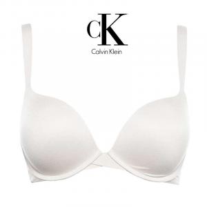 Calvin Klein Women Push-Up Plunge Bra, White 36A