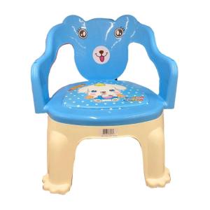 Kids Chair with Cushion XL Blue