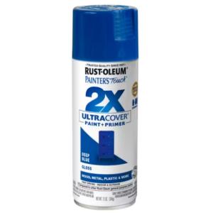 Rust-Oleum Painter's Touch 2X - 12 oz. Gloss Deep Blue General Purpose Spray Paint