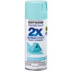 Rust-Oleum Painter's Touch 2X - 12 oz. Satin Aqua General Purpose Spray Paint