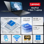 Lenovo IdeaPad 1i 15.6" FHD Touch, Intel i5-1235U, 40GB RAM, 2TB SSD, Win 11