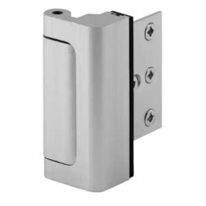 Prime-Line Door Reinforcement Lock 3 in. Satin Nickel