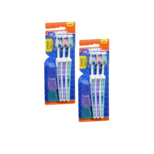 Dr. Fresh Toothbrushes 3pk W-Cover 2PK