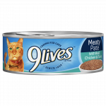 9Lives Cat Food Seafood and Poultry Favorites Variety Pack, 5.5 Oz 24 Cans