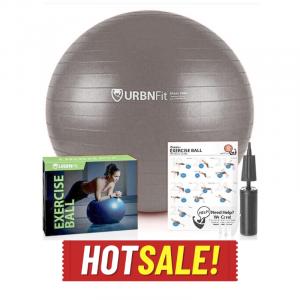 URBNFit Exercise Ball Yoga Pilates CrossFit Pro Quality