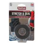 Nashua Tape Stretch and Seal Self-Fusing Silicone Tape in Blac 1 in. x 3.33 yd.