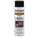 Rust-Oleum Professional - 18 oz. Flat Black Inverted Striping Spray Paint