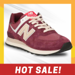 New Balance Women's Sneakers 574 Maroon Size 8