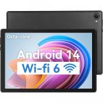 AEEZO Android 14 10.1 inch Tablet, Black