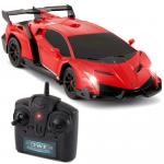 Best Choice Products 1/24 RC Lamborghini Veneno Sport Racing Car, Red,