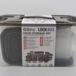 Lock Box 66-Piece Food Storage Set