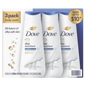 Dove Nourishing Body Wash, 3-pack Deep Moisture