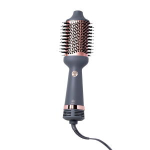 Hairitage Blow Dryer Brush for Curling and Straightening with Ceramic Volumizing