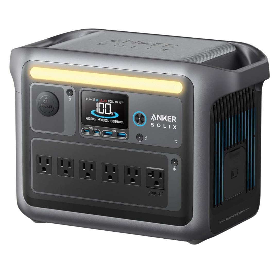 Anker SOLIX C1000 - 1800W 1056Wh LiFePO4 Fast Charge Portable Power Station
