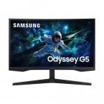 SAMSUNG 27 Odyssey G55C QHD Curved Gaming Monitor - 165Hz 1ms (MPRT) - LS27CG556ENXZA