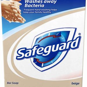 Safeguard Antibacterial Deodorant Beige Bar Soap 