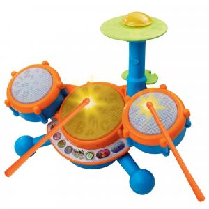 VTech KidiBeats Drum Set Baby and Toddler Musical Instruments