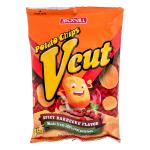 Jack'n Jill Vcut Potato Chips Spicy Barbecue Flavor 3pcs 2.29 oz