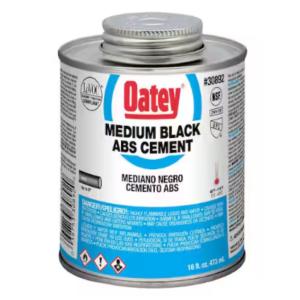 Oatey - 16 oz. Medium Black ABS Cement