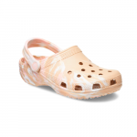 Crocs Unisex Classic Marbled Clog Chai/Pink Rose Size 11