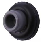 Everbilt Wall Door Stop Matte Black