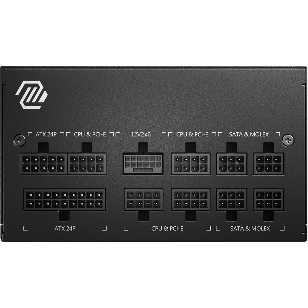 MSI MAG A750GL PCIE 5 & ATX 3.0 Gaming 750W Power Supply - Image 3