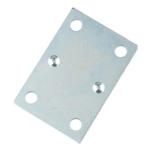 Everbilt 2 in. Double-Wide Mending Plate Zinc Plated