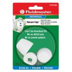 Fluidmaster Secure Cap Universal Toilet Bolt Caps in White (7110T-002-P10)