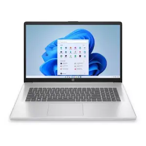 HP 17.3" HD+ Touch, Pentium, 4GB RAM, 128GB SSD, Win 11 Home, Silver (17-cn0001tg)