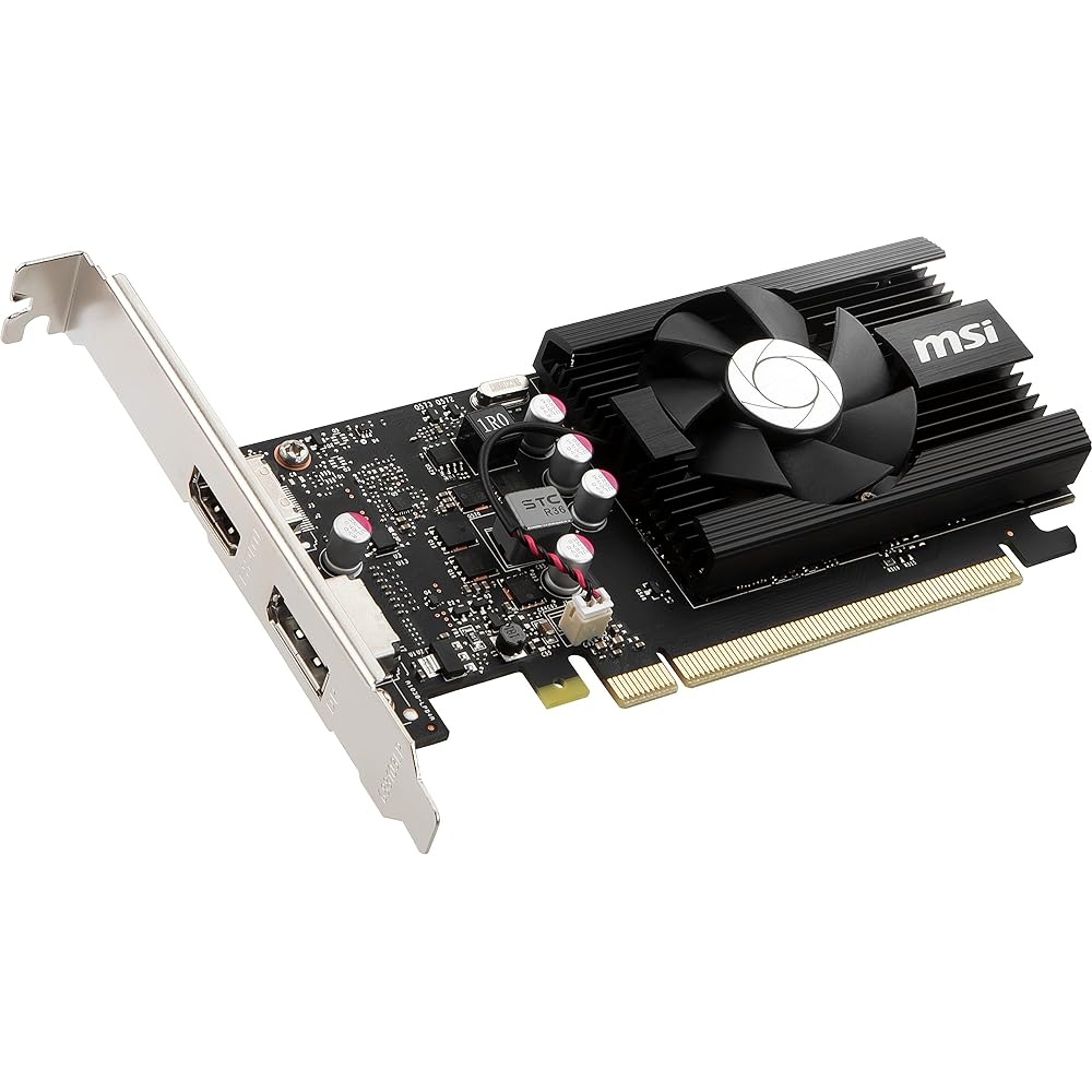 MSI Gaming GeForce GT 1030 4GB DDR4 64-bit Graphics Card - Image 4
