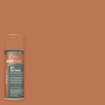 GLIDDEN MAX FLEX - 12 oz. Satin Brown Clay Interior/Exterior All Surface Spray Paint and Primer